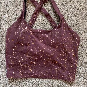 Senita Athletics Brown Sports Bra